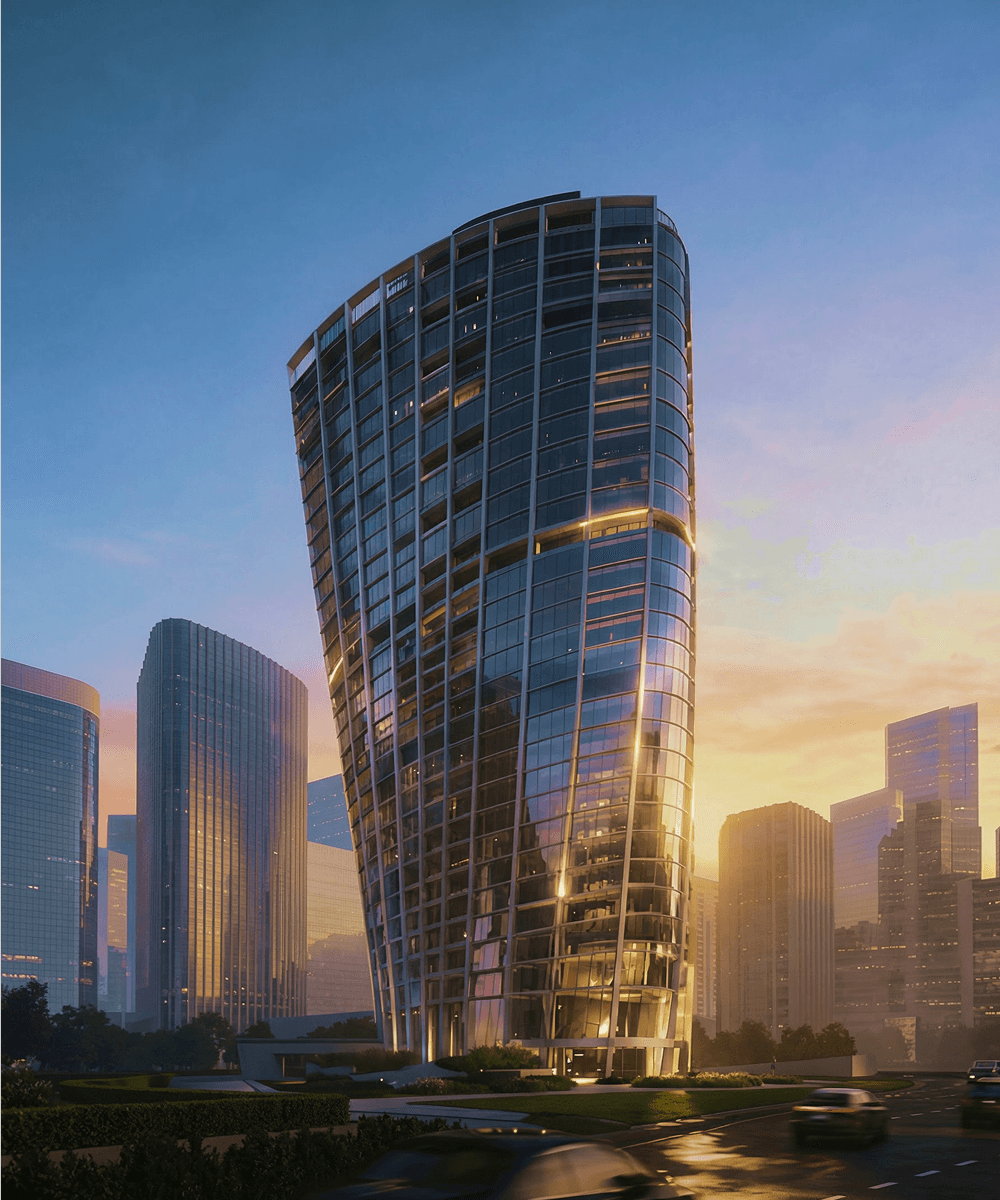 Shivalik Curv twisted tower
