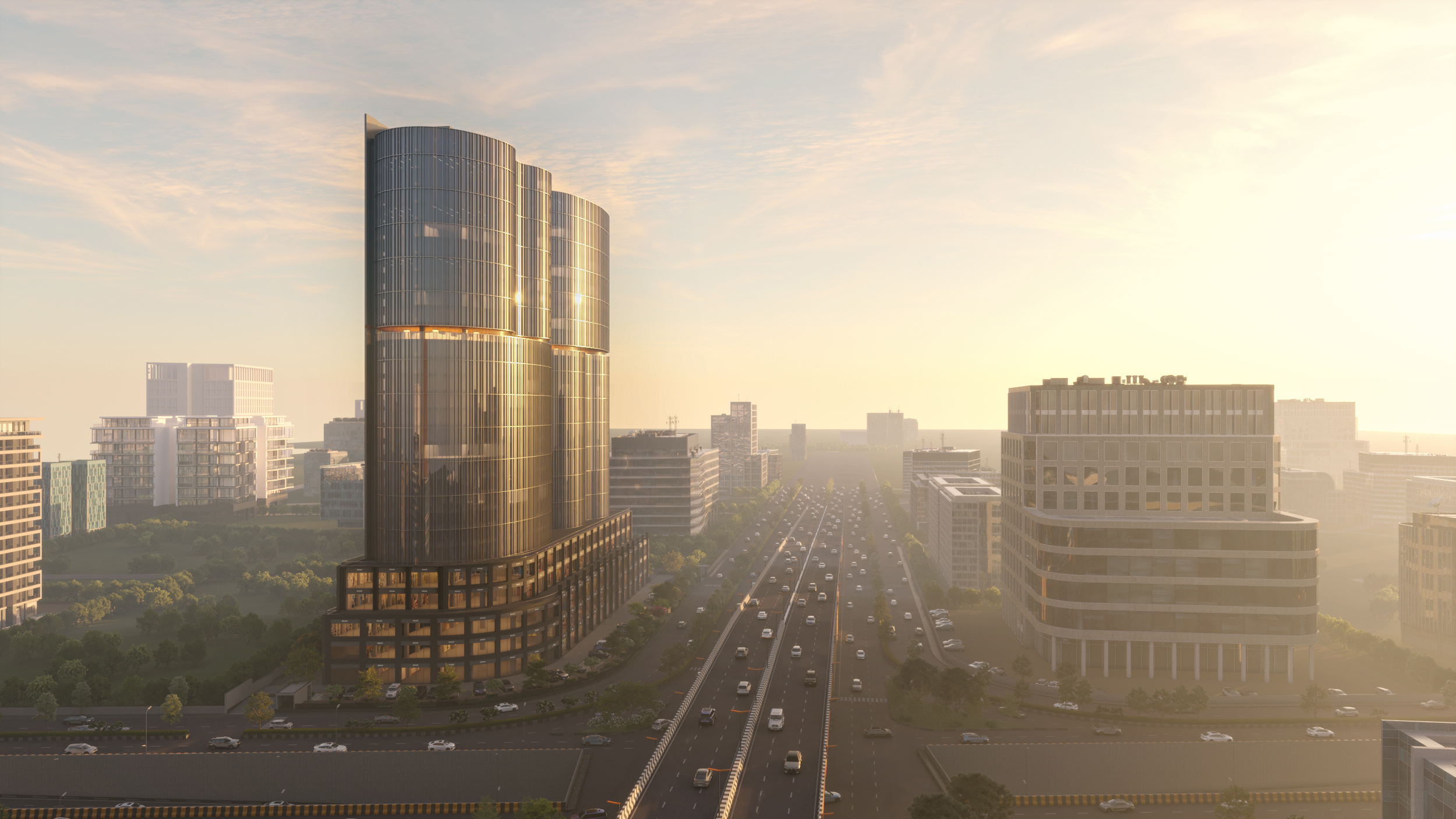 Shivalik Wave commercial tower