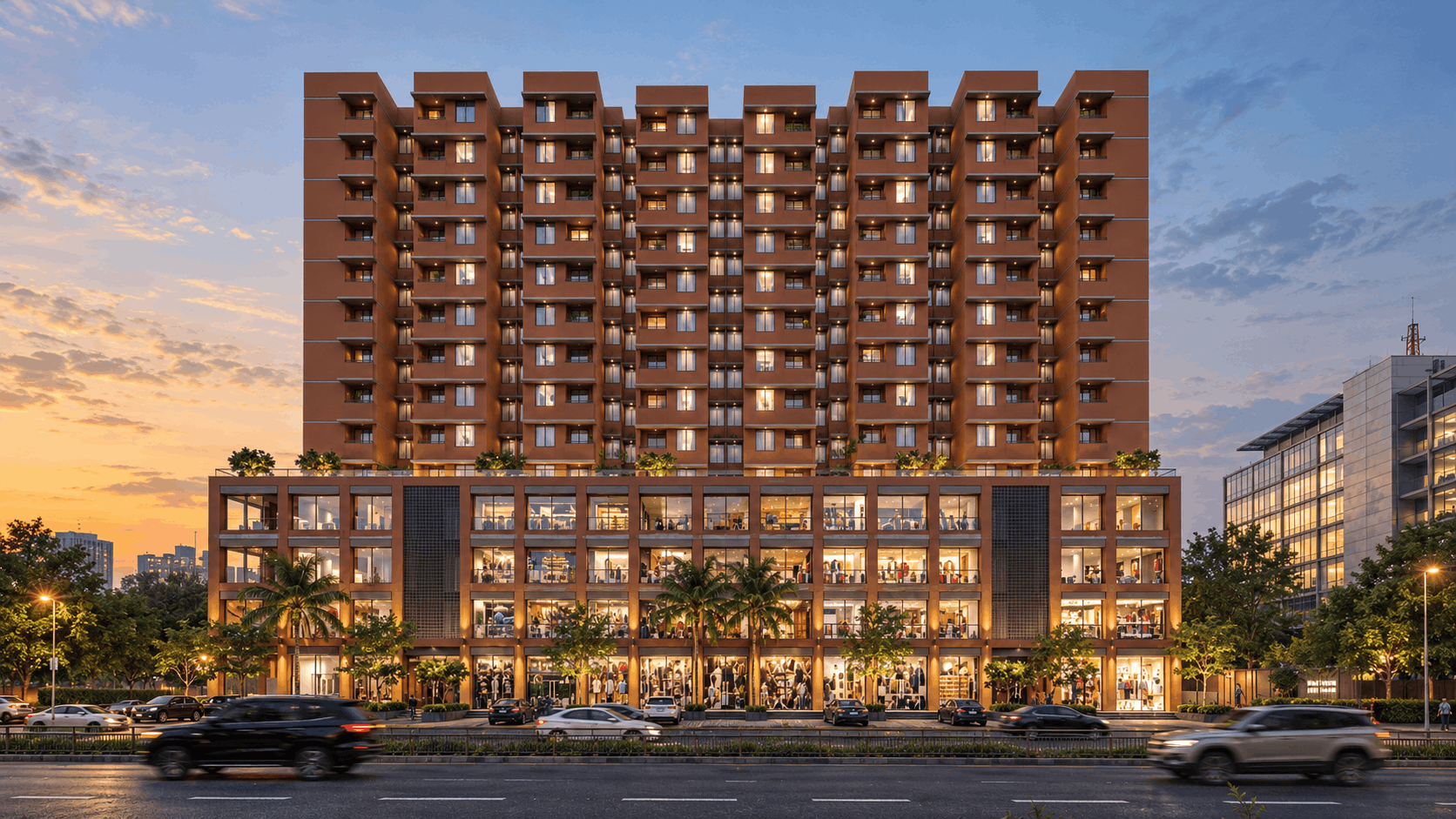 Shivalik Parklane commercial property